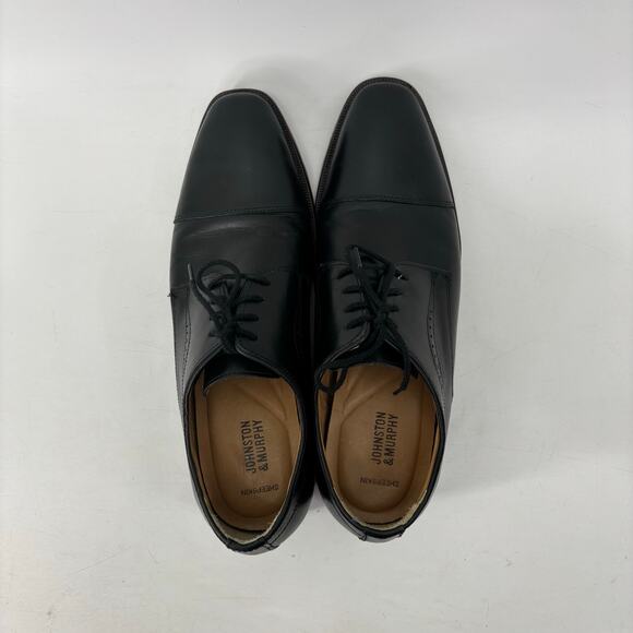 Johnston & Murphy Men’s Oxford Sz 8.5 Cap-Toe Lace Up Dress main image 8